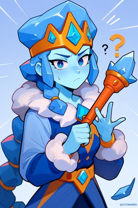 frost queen amber brawl stars v1.0
