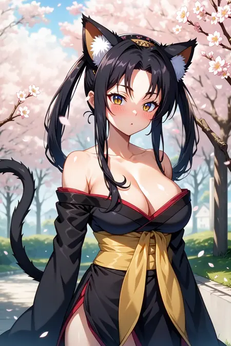 Kuroka Toujou | High School DxD - COMMISSION