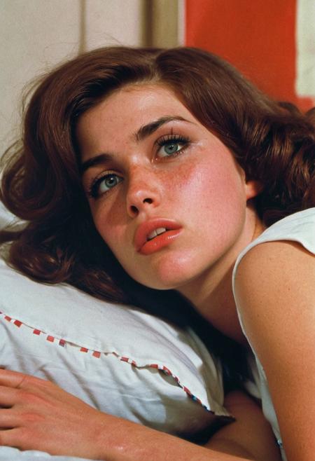 a close up of a book cover with a woman laying on a bed, bernie fuchs, wrench, it is wednesday my dudes, i_5589.jpeg, sfw, worthlessness, bench, 1 9 6 1, menacing appearance, crimes, bagels, 240p, head shot, ultra, gorgeous female, weenie, weak