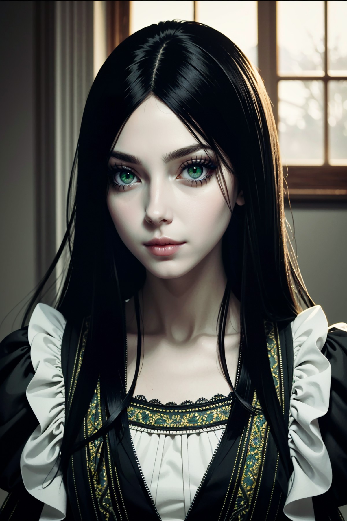 ((ultra detailed, masterpiece, best quality))
<lora:AliceMadness:0.8>
AliceMadness, 1girl, long hair, black hair, green ey...