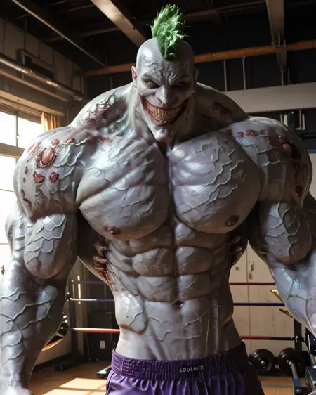 Titan Joker from Batman Arkham Asylum (DC Universe)