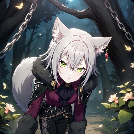 Wolf's Dark Cloak (Hinomori Shiho) / Project SEKAI AnimagineXL V3.1