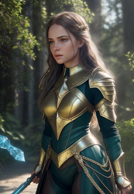 1girl , beauty face, armor gold, ((realism)), extremely high quality RAW photograph, ultra detailed photograph, sharp focus, high resolution, (detailed skin:1,3),high quality, film grain, Fujifilm XT3,Highly Detailed, movie, (Cinematic Photo:1.3) of (Realistic:1.3),(Disgusting:1.3) Photorealism, (Magical Photo:1.3) of (Realistic:1.3), Crystalcore, Bejeweled, ethereal, hyperdetailed fantasy character, Dreamlike, Ethereal Fantasy, Realistic, Fiction, Full-HD, HD, 8K, Soft Lighting, Beautiful Lighting,Highly Detailed,Highly Detailed,(Photorealism:1.3)