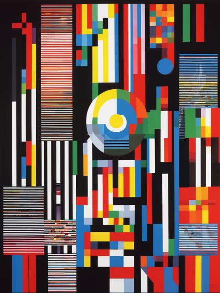 Yaacov Agam Style SD XL