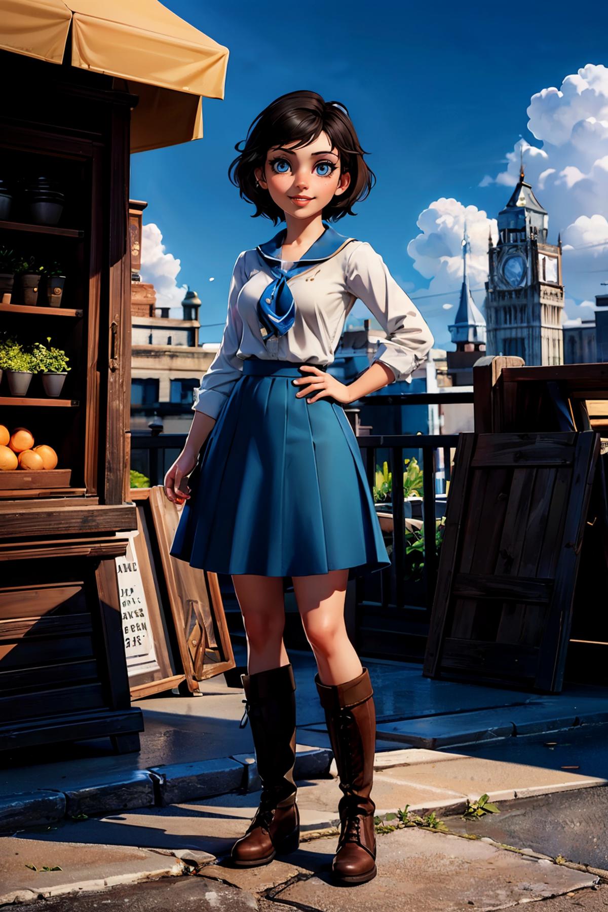 Elizabeth from BioShock Infinite image by wikkitikki