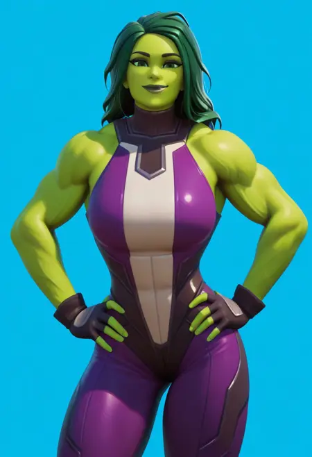 Fortnite She-Hulk: Illustrious