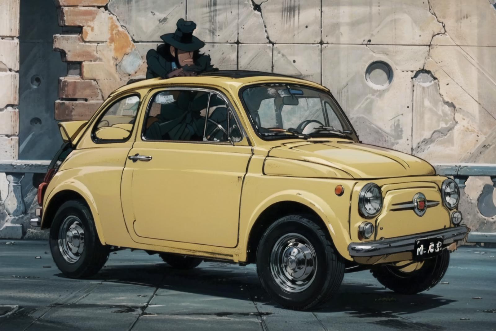Fiat 500 - Lupin III image by Fenchurch