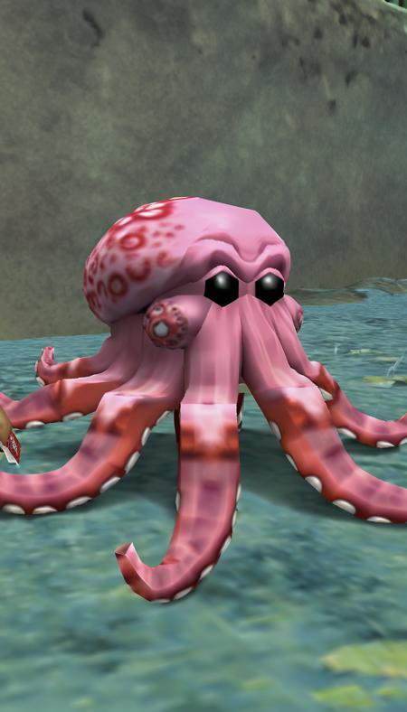 AN OCTOPUS MAKING SUHI <lora:N64-artstyle-XL-v3:1> n64, artstyle
