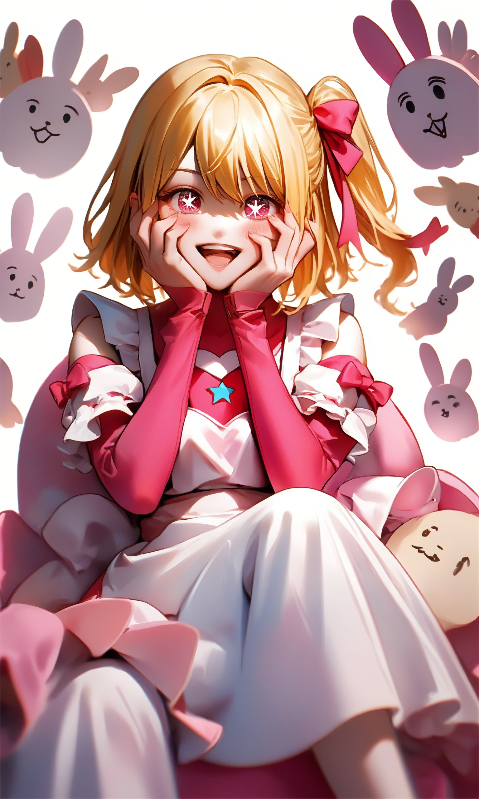 08982-1838476071-sscore_9,score_8_up,1girl,solo,hands_up,sitting,blush,smile,blonde_hair,short_hair,fingernails,highres,chibi,hair_between_eyes,h.png