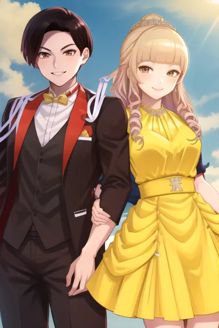 Ace Ukiyo x Ran Himeno (Kamen Rider x Super Sentai)