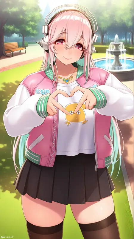 Super Sonico (4 Outfits)