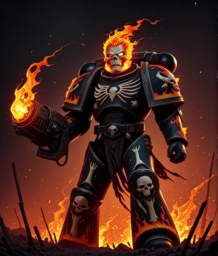 Legion Of The Damned - Grimdark 40,000 (Illu)