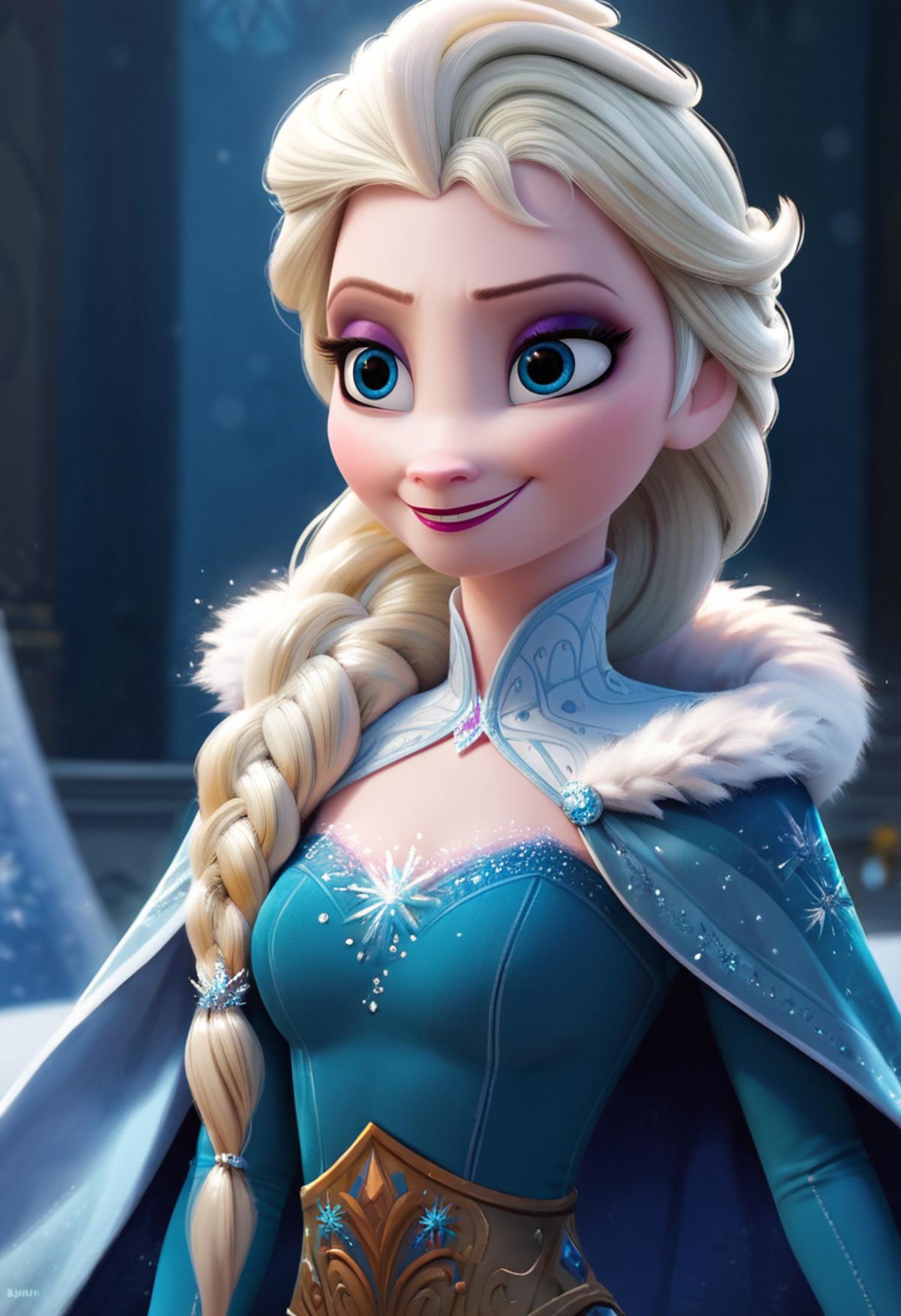 Elsa Frozen-disney image by Creativehotia