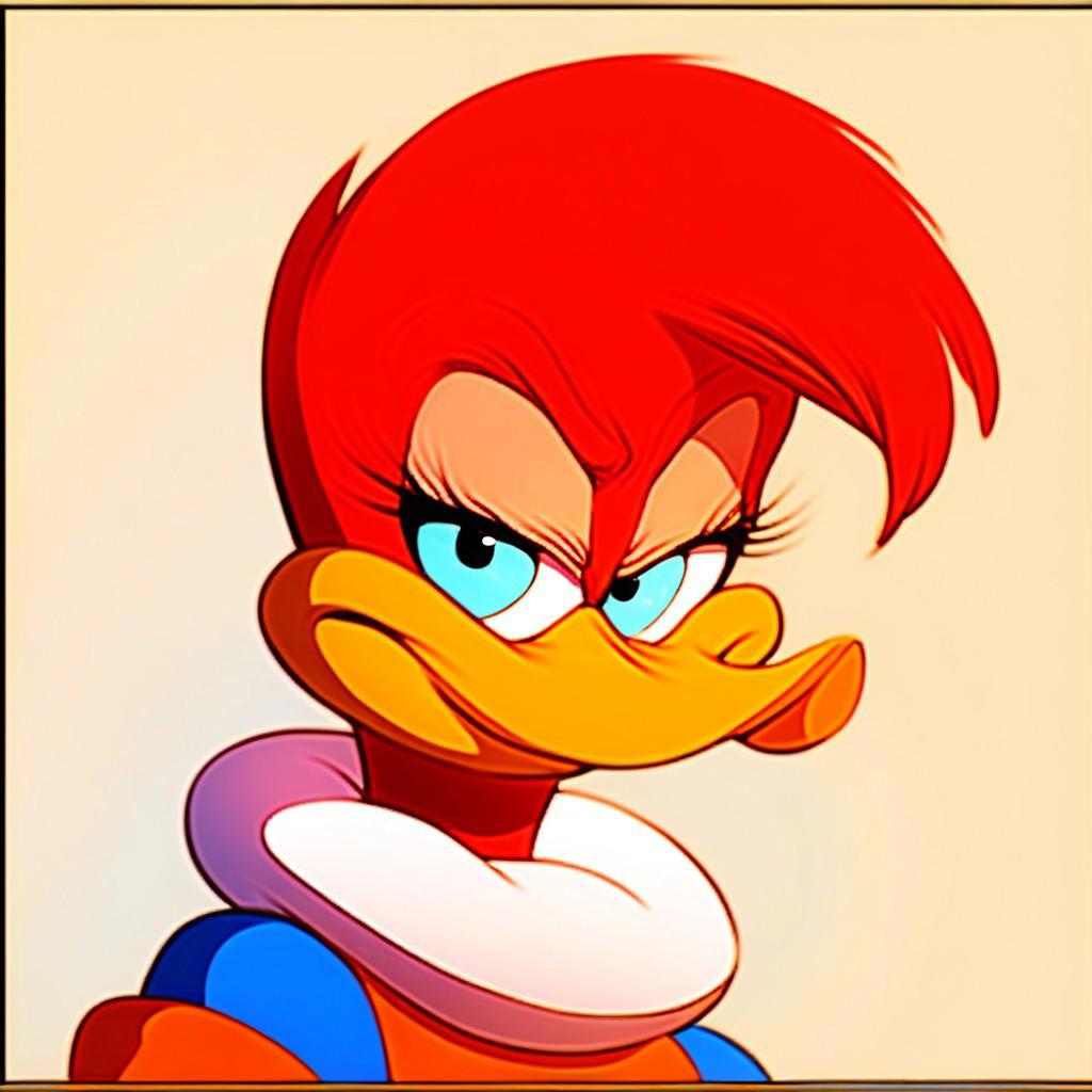 score_9, score_8_up, score_7_up, score_6_up, score_5_up, score_4_up, KIS-PORTRAIT, royalist, (solo), winnie woodpecker, anthro, avian