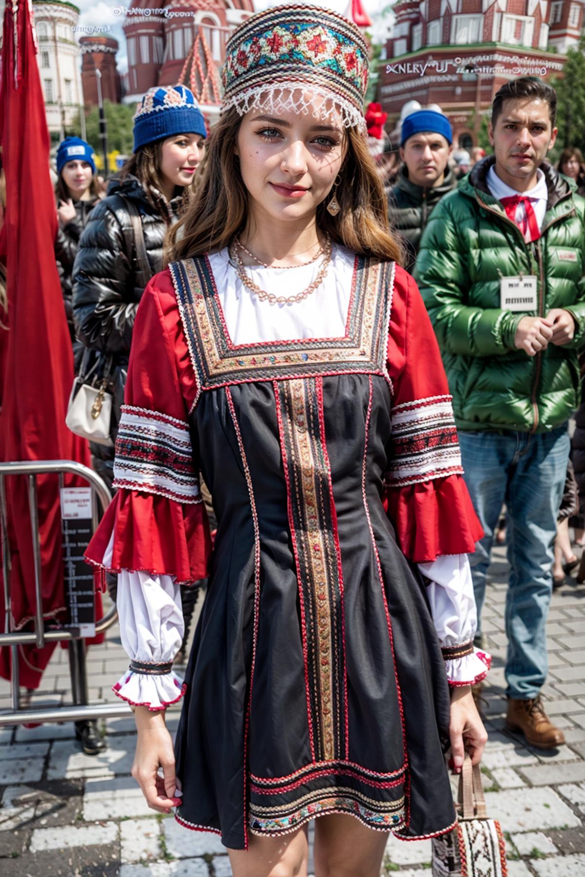 Russian National Clothes (WOMAN) image by feetie