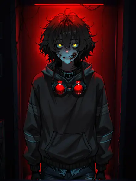 Tici Toby | Creepypasta Character | ShutUpImTired Version