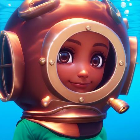 PONYXL - Brass Diving Helmet V1