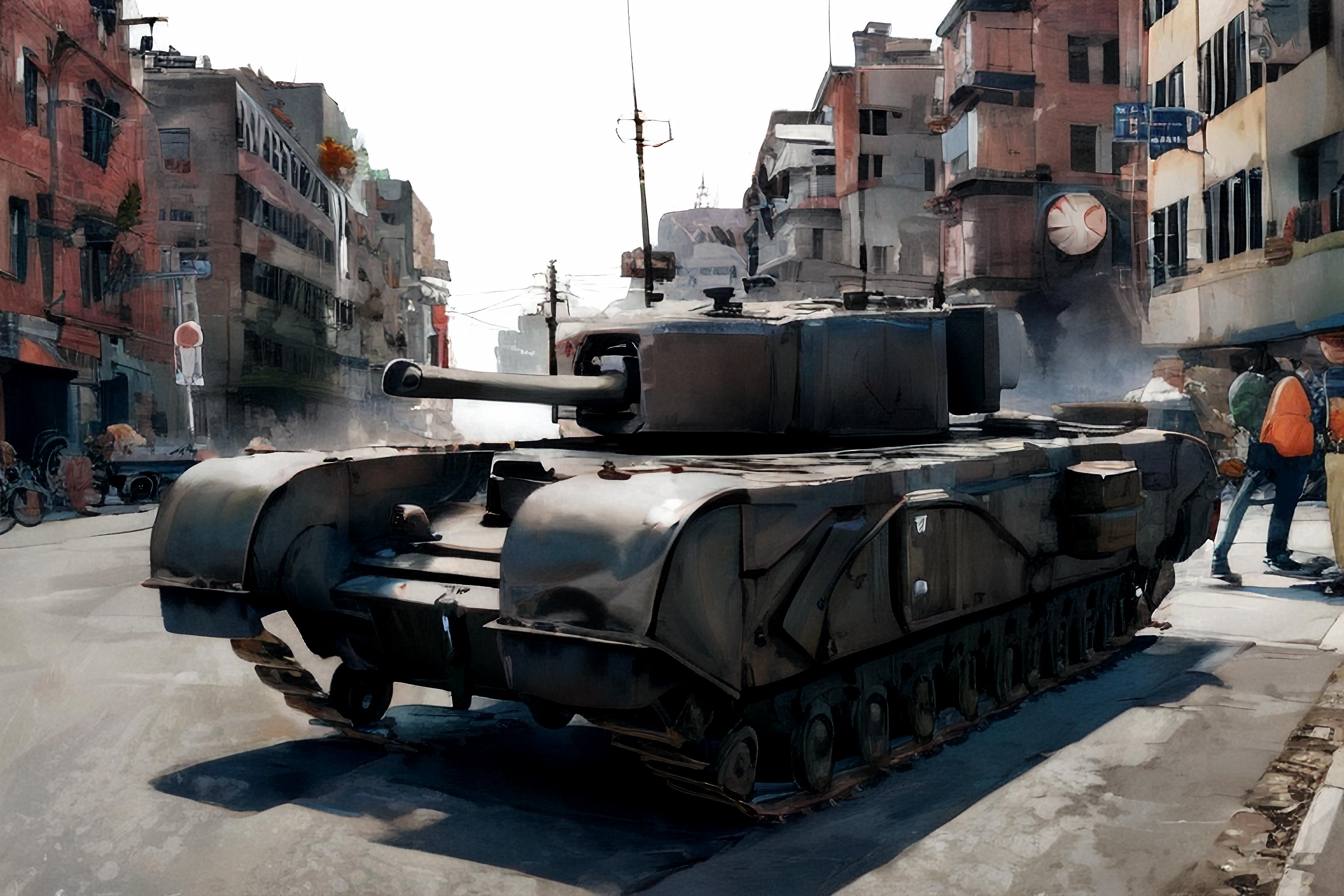 Churchill Tank image by MajMorse