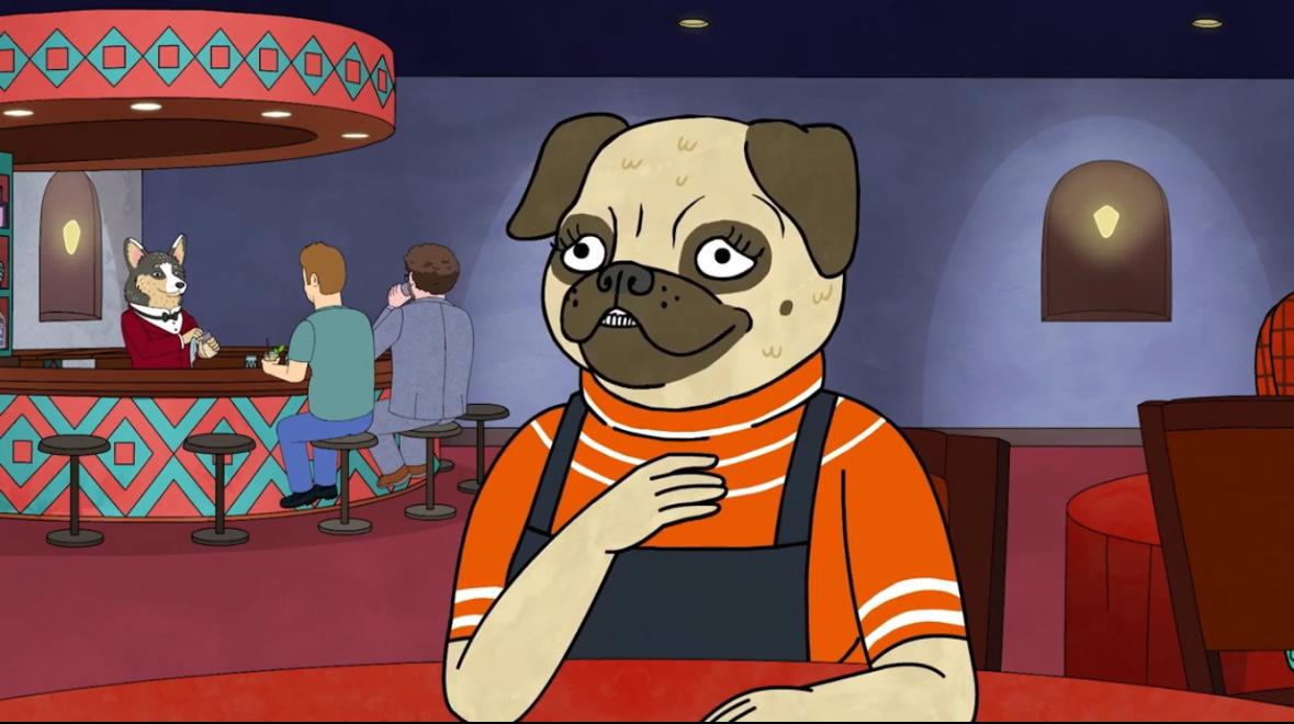 The next model is gonna be Pickles Aplenty from Bojack Horseman.