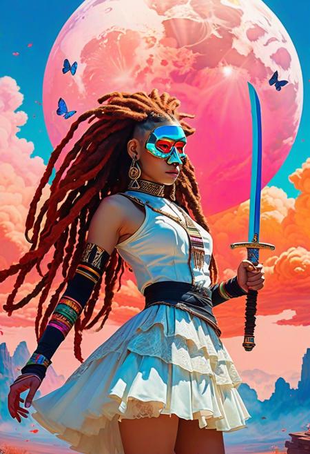 (anthropomorphic monkeys, band, 3 monkeys, long dreadlocks, gangsta rapper:1.5),Dynamic view of cute shirt, pleaded short skirt, thigh high socks, arched back, classroom, dynamic pose:1.5, dutch angle, sideview a holographic magical astronaut, man stands,native Aztec inspired, ancient Aztec empire, edgy elements, ancient american azetc ,Quetzalcoatl inspired , gothic accessories, incorporating traditional american inca ,,holding a sword,mask,colorfull,glowing ,,character,vibrant colors and depth, showcasingdetailed frame, painting looks to be life like, hanging on a wall, magical multicolored ink, high quality, imagination, 8k, fantasy art, vivid magical colors  hyper realistic and highly detailed, by Annie Leibovitz and Sachin Teng, panoramic wide angle shot of an phenomenally beautiful otherworldly landscape, famous artwork by (vincent chong:1.1)  milky way, love, heart, red hair, stunning white dress, white lace gloves, white flowers, white tulips, floral decoratate details  atom bomb explosion by van gogh colourful, pink, blue, black, red, trippy psychedelic style Ombre _james jean, floating female figure made of ribbons, smoke, in the sky, colorful and vibrant, mystical colors, contemporary impressionism, yanjun cheng portrait painting, iridescent painting,james jean, floating deer figure made of butterfly, smoke, in the sky, colorful and vibrant, mysti