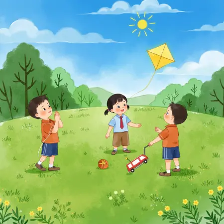 F.1-儿童图书绘本 2D平面插画 动漫