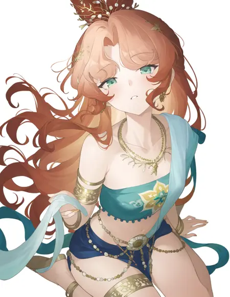 reverse1999 character :  \重返未来1999:槲寄生皮肤,闹蝉儿