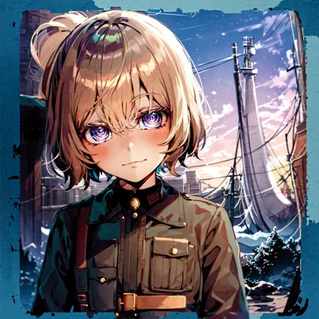 Shinobu Shinotsuki(Youjo Senki Light Novel) style