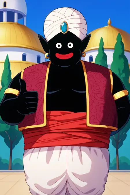 Mr. Popo/ミスター・ポポ - Dragon Ball | Pony Character