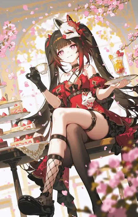 Honkai: Star Rail_Sparkle(clothes in Honkai Impact 3rd)丨崩铁_花火(崩三皮肤)