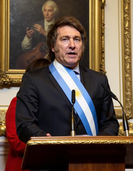 Javier Milei (President of Argentina) FLUX v1.0