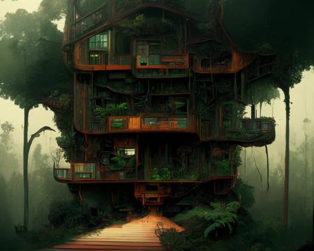 Junglepunk-House