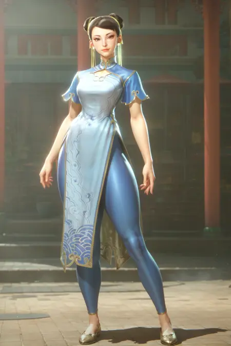 Chun-Li - street fighter 6 - cg like 1.5 + pony