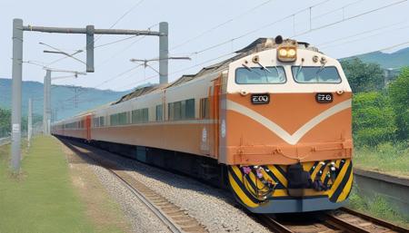 台灣莒光號列車 Taiwan Railway Ju-guang Express v1