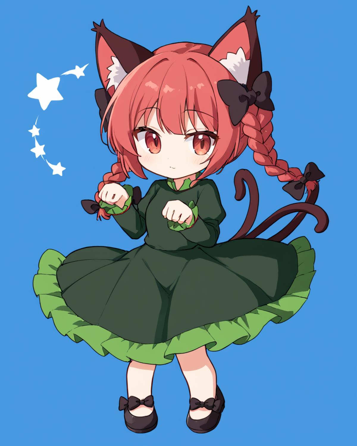 XL | touhou|东方 projcet 火焰猫燐/火焔猫 燐/Kaenbyou Rin image by kitarz