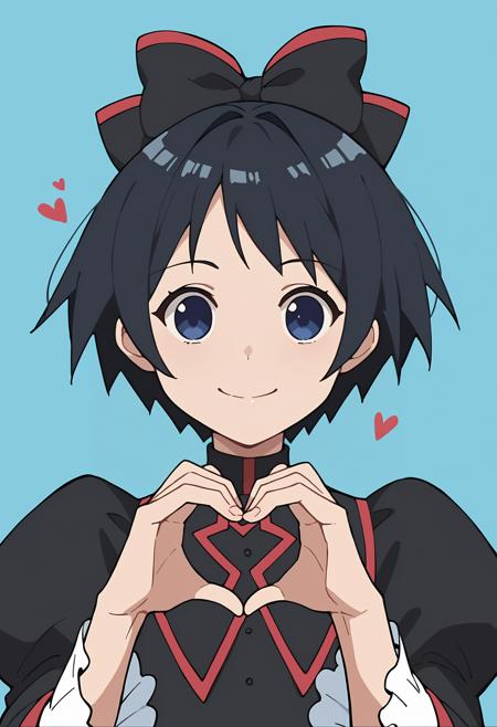 Chiyoko Kurotori (黒鳥 千代子) - Kuromajyo-san ga Tōru!! (黒魔女さんが通る!!) [SDXL Pony] ChiyokoKurotori