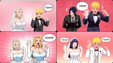 Trend wedding celebration (meme)