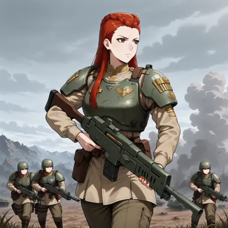 AK warhammer Imperial Guard