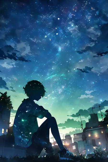 [SD XL1.0 LoRa] Star Shadow/ 星影 / ほしかげ Concept