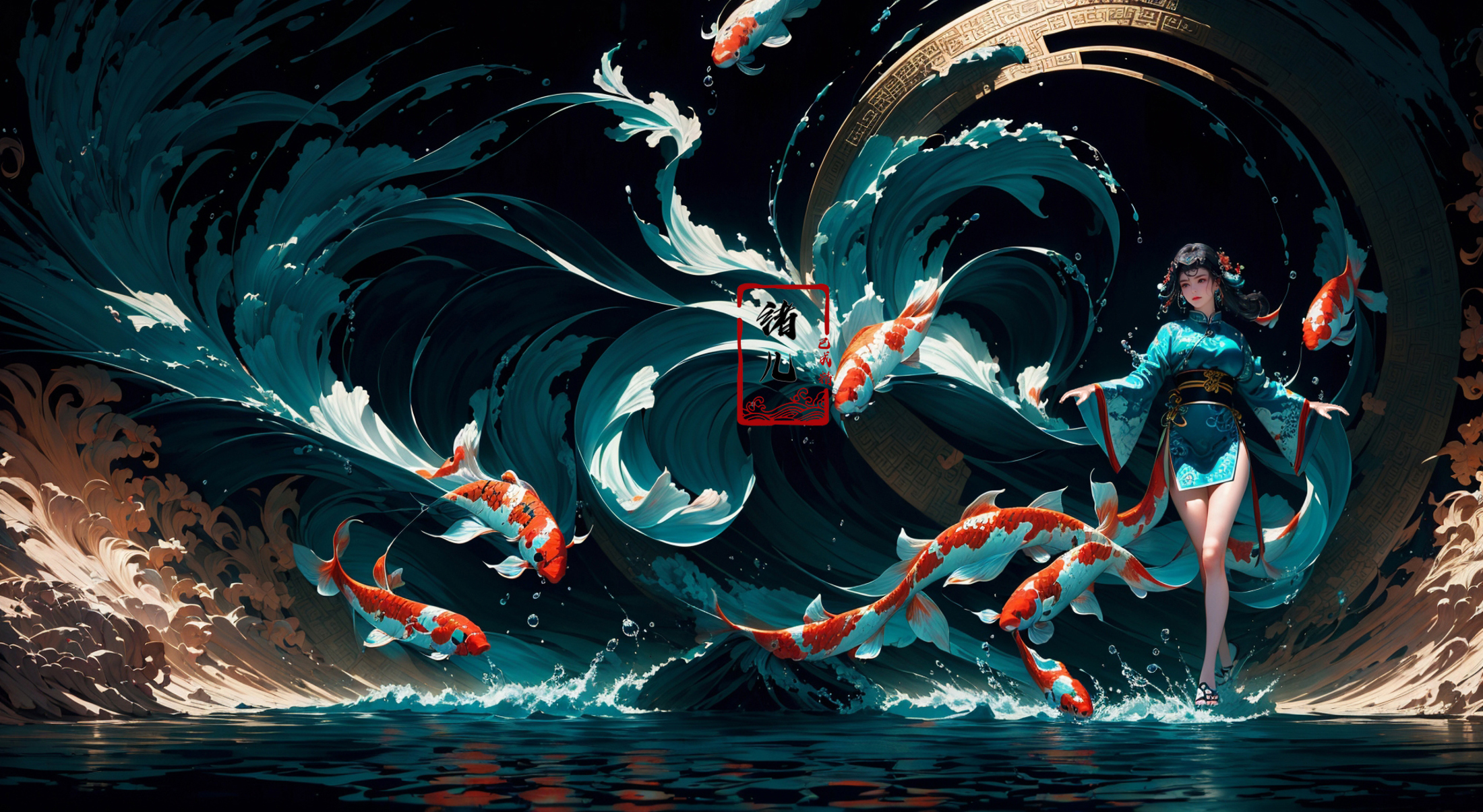 绪儿-锦鲤 Koi image by XRYCJ