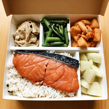 Taiwan bento (packed lunch) | 便當