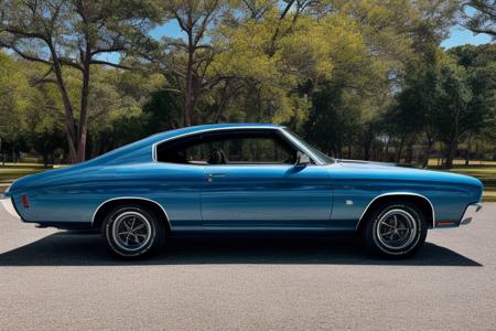 musclecar,
rule of thirds,
shot by Sony a7iii,
8k uhd, high quality, high detail, 8k, vibrant color, reflections, detailed background,
<lora:3DMM_V12:0.5>
<lora:1970ChevelleSS:0.7> fcPortrait <lora:more_details:1>