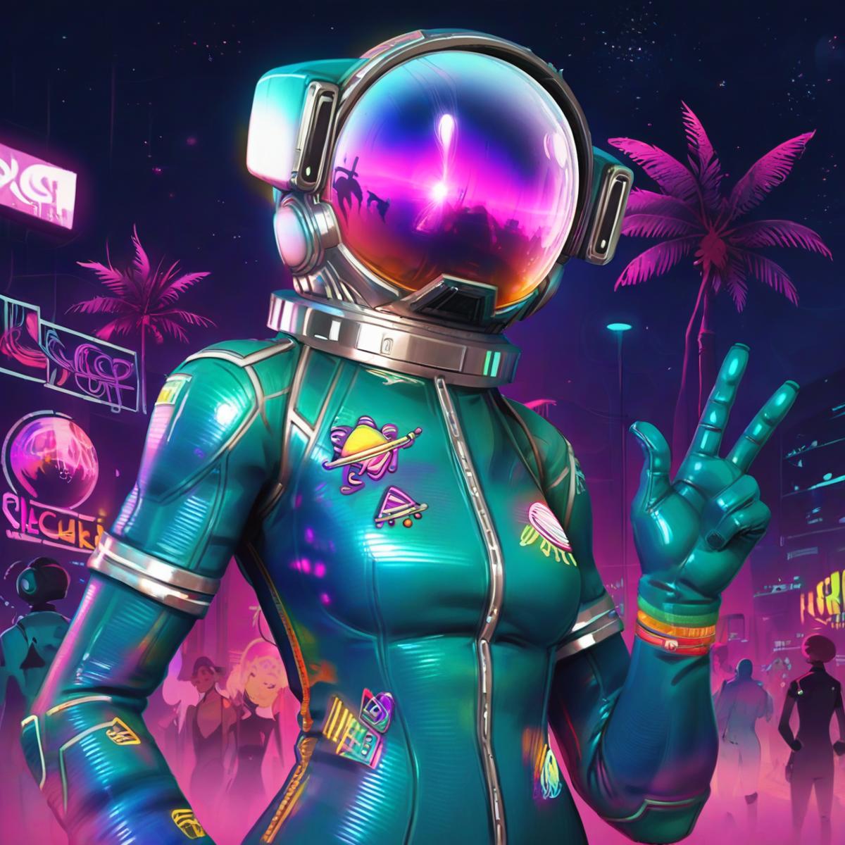 Hazmat Agent - Cosmos Coachella (Fortnite) XL - v1.0 | Stable Diffusion ...