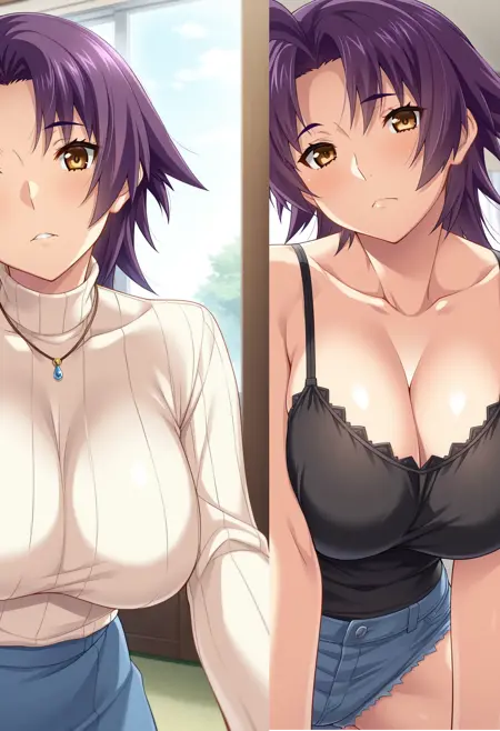 Azuma Marina / 東 満里奈 - (2 OUTFITS) Kashidashi Tsuma, Marina no "Netorase" Houkoku Binkan Tsuma to Zetsurin Daigakusei / 貸し出し妻、満里奈の“ネトラセ”報告 敏感妻と絶倫大学生