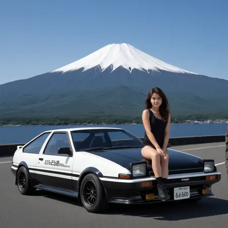 Toyota AE86 - SPRINTER TRUENO