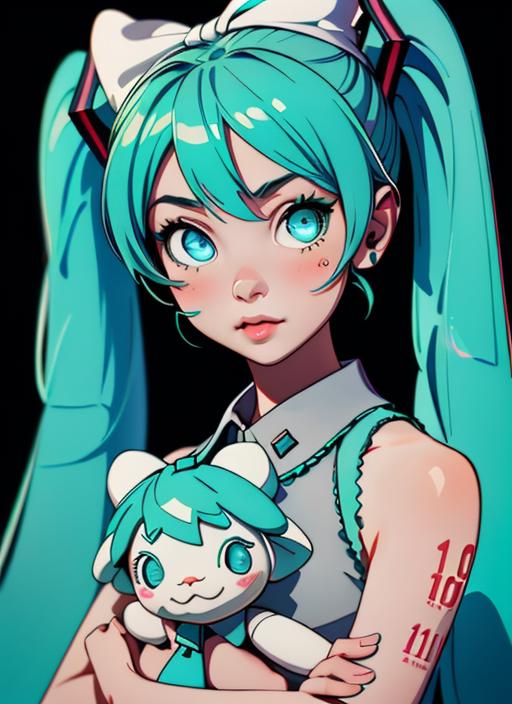 Hatsune Miku (with shiny eyes) image by Herrscher_AGGA2023