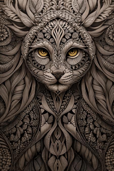 (Photo:1.3), highdetail, <lora:picxer_real:1>, (Zentangle :1.3), Intricate, abstract, monochrome, patterns, meditative, highly detailed, (magical, magnificent, masterpiece:1.3), (highly detailed, high quality:1.3)