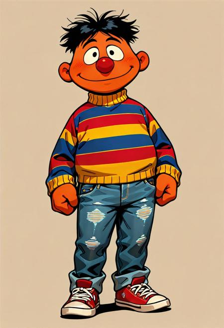 Ernie (Sesame Street) Illustrious v1