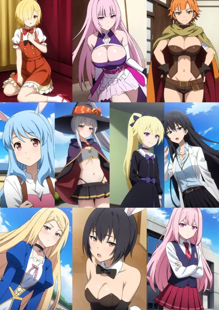 Demon Lord, Retry! - Girlpack LoRA