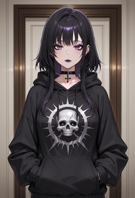 Goth girl LoRa | Illustrious v1.0