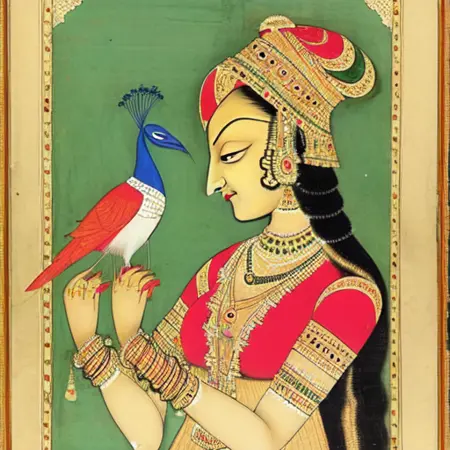 Mughal Miniature Painting Style